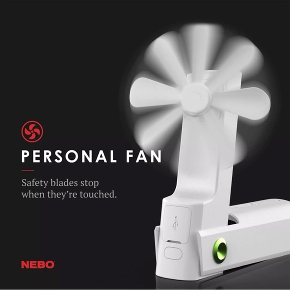 NEBO PAL-360 Power Bank Light Fan USB-C Rechargeable - Picture 3 of 16